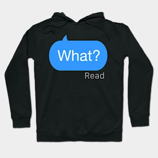 What Text Hoodie